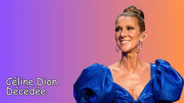 Céline Dion Décédée