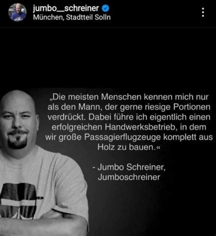 Jumbo Schreiner Fortune